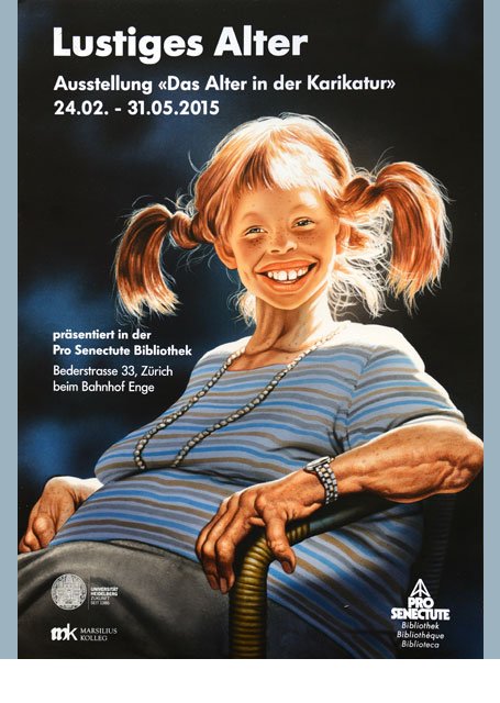 Plakatkampagne Lustiges Alter Zürich