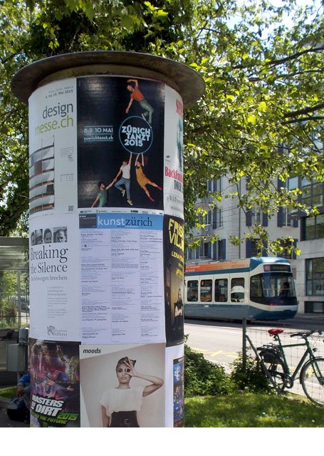 Promotion Plakat Zürich Tanzt 2015