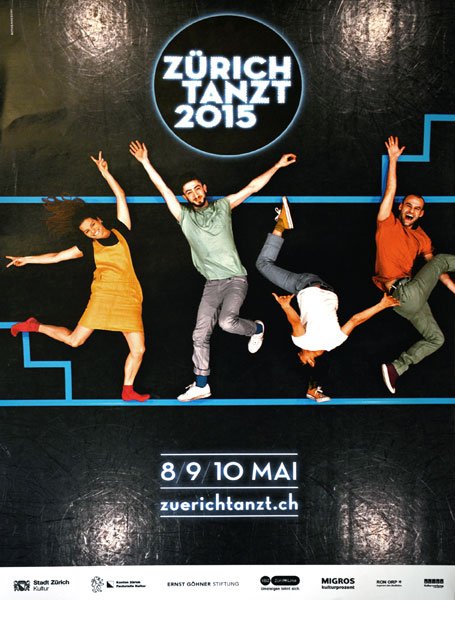 Plakat Zürich Tanzt 2015