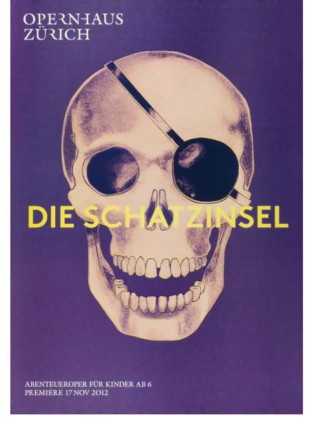 Plakat Promotion Opernhaus Zürich