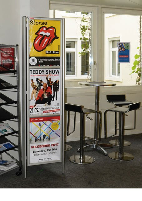 Promotion Rolling Stones Zürich