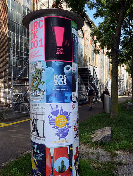 Plakatkampagne Kosmos Zürich